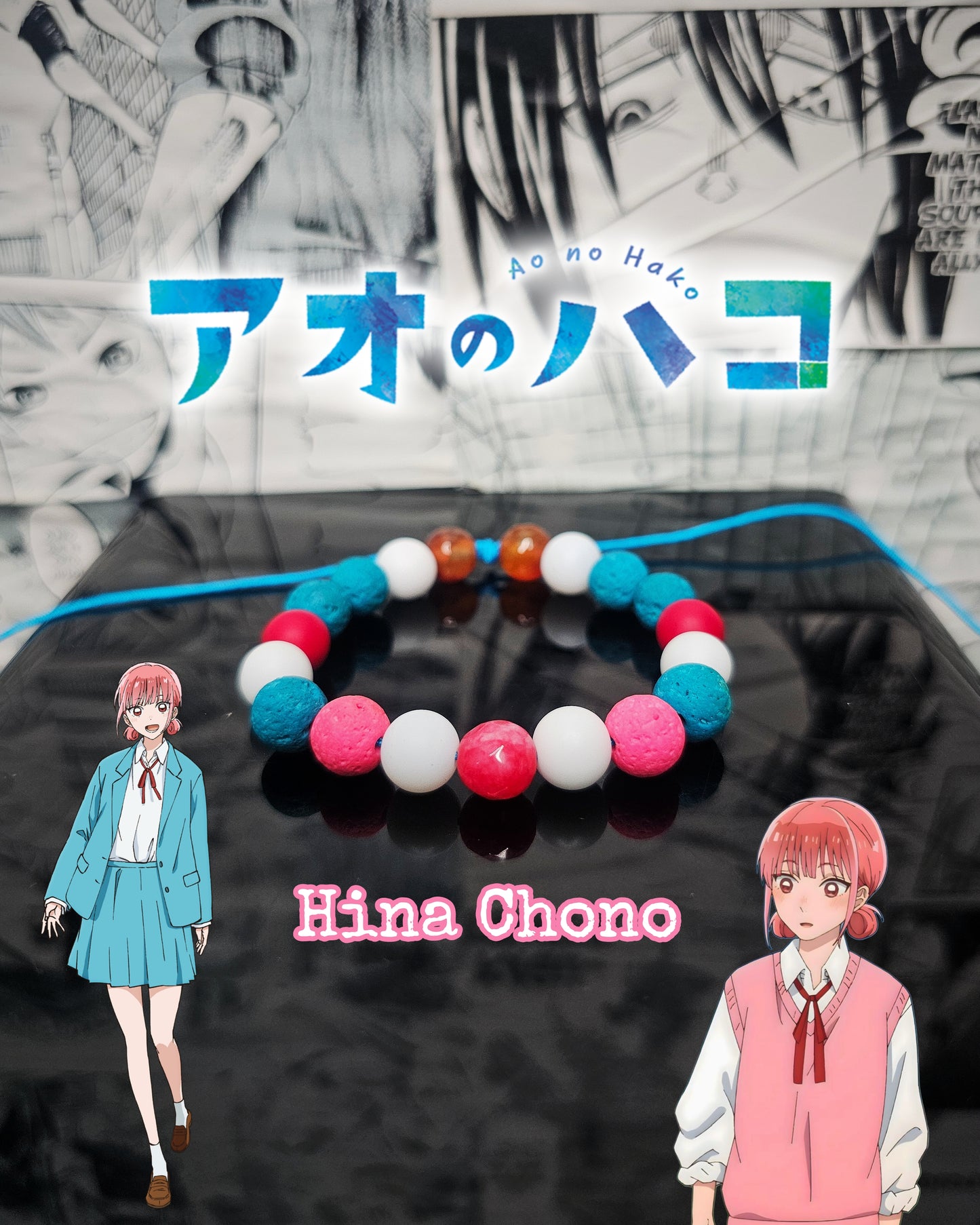 Pulseras Inspiradas En Personajes De Ao No Hako (Blue Box)