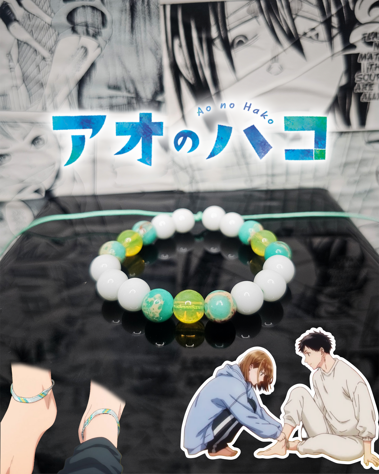 Pulseras Inspiradas En Personajes De Ao No Hako (Blue Box)