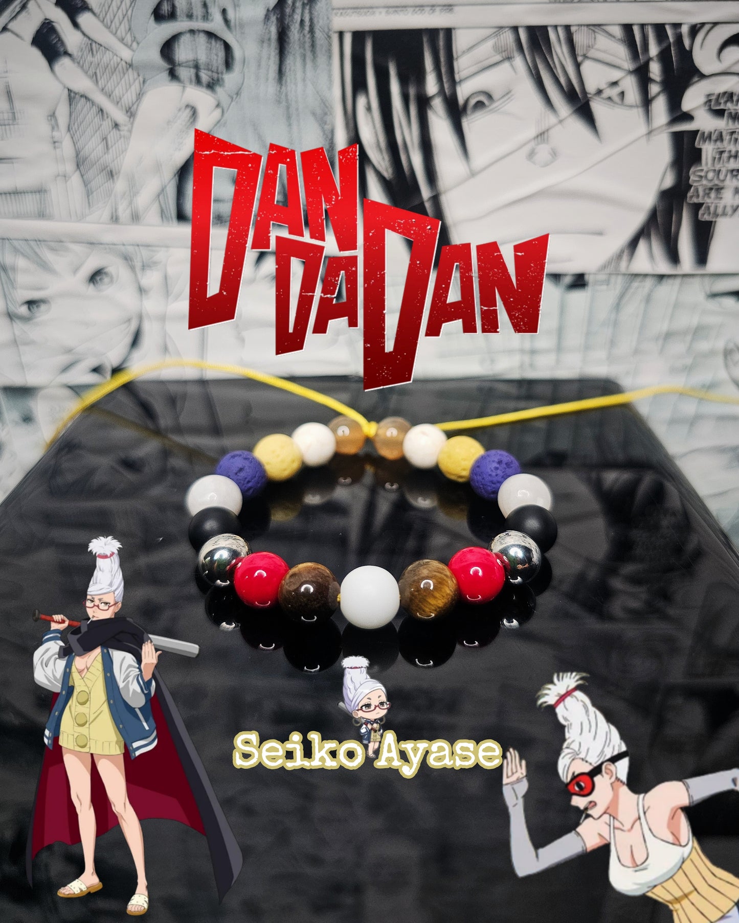 Pulseras Inspiradas En Personajes De Dan Da Dan