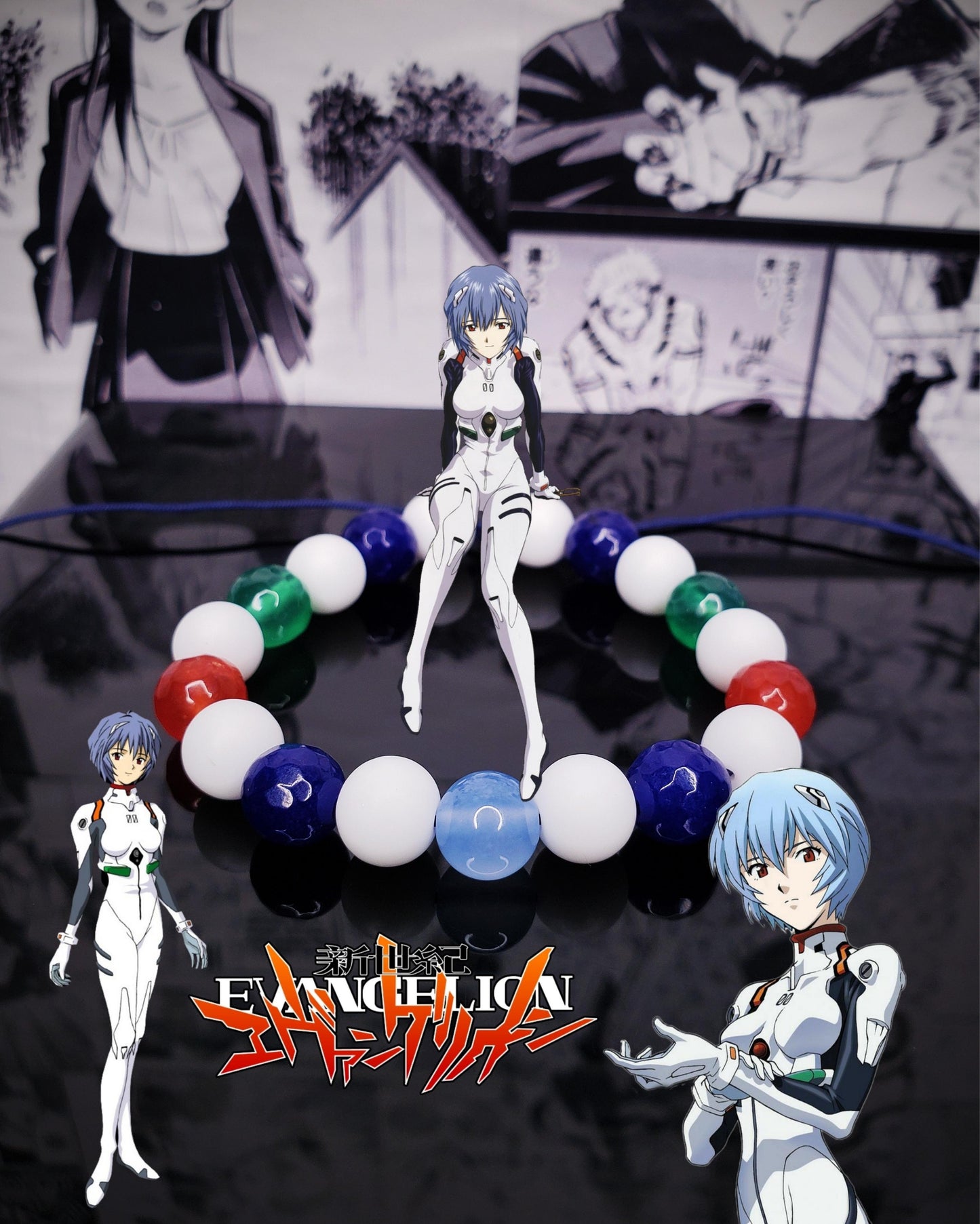Pulseras Inspiradas En Personajes De Evangelion