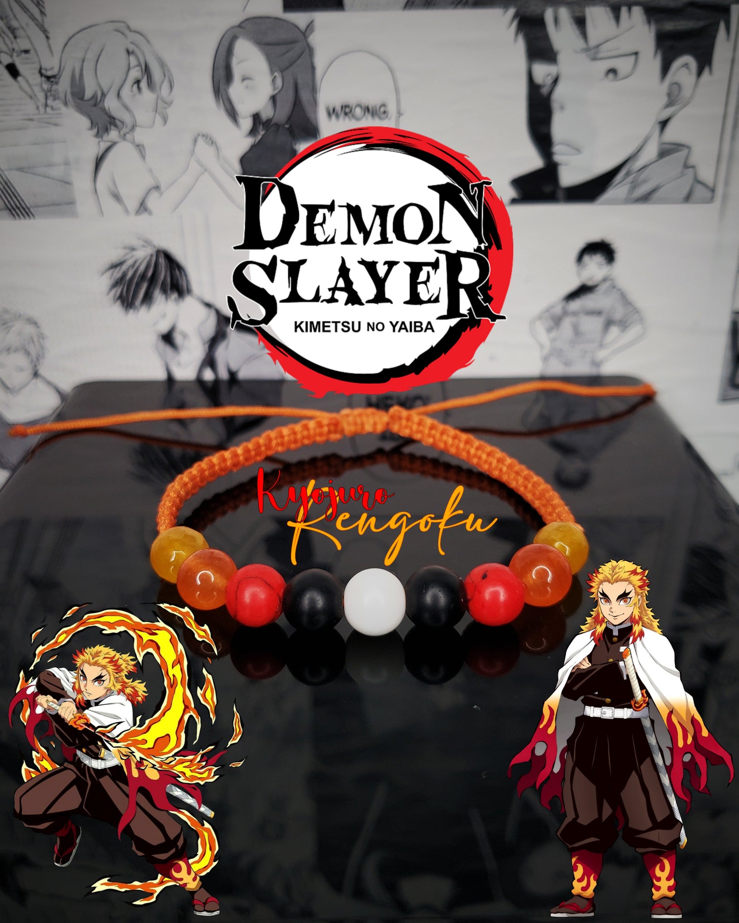 Tobilleras Inspiradas En Personajes De Kimetsu No Yaiba