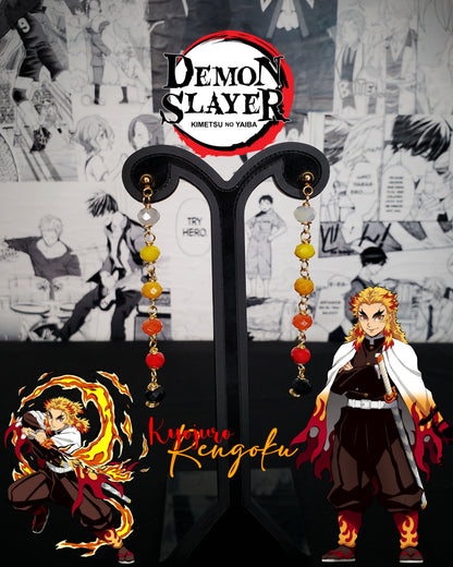 Aretes De Alambre AAA Otaku Inspirados En Personajes De Kimetsu No Yaiba