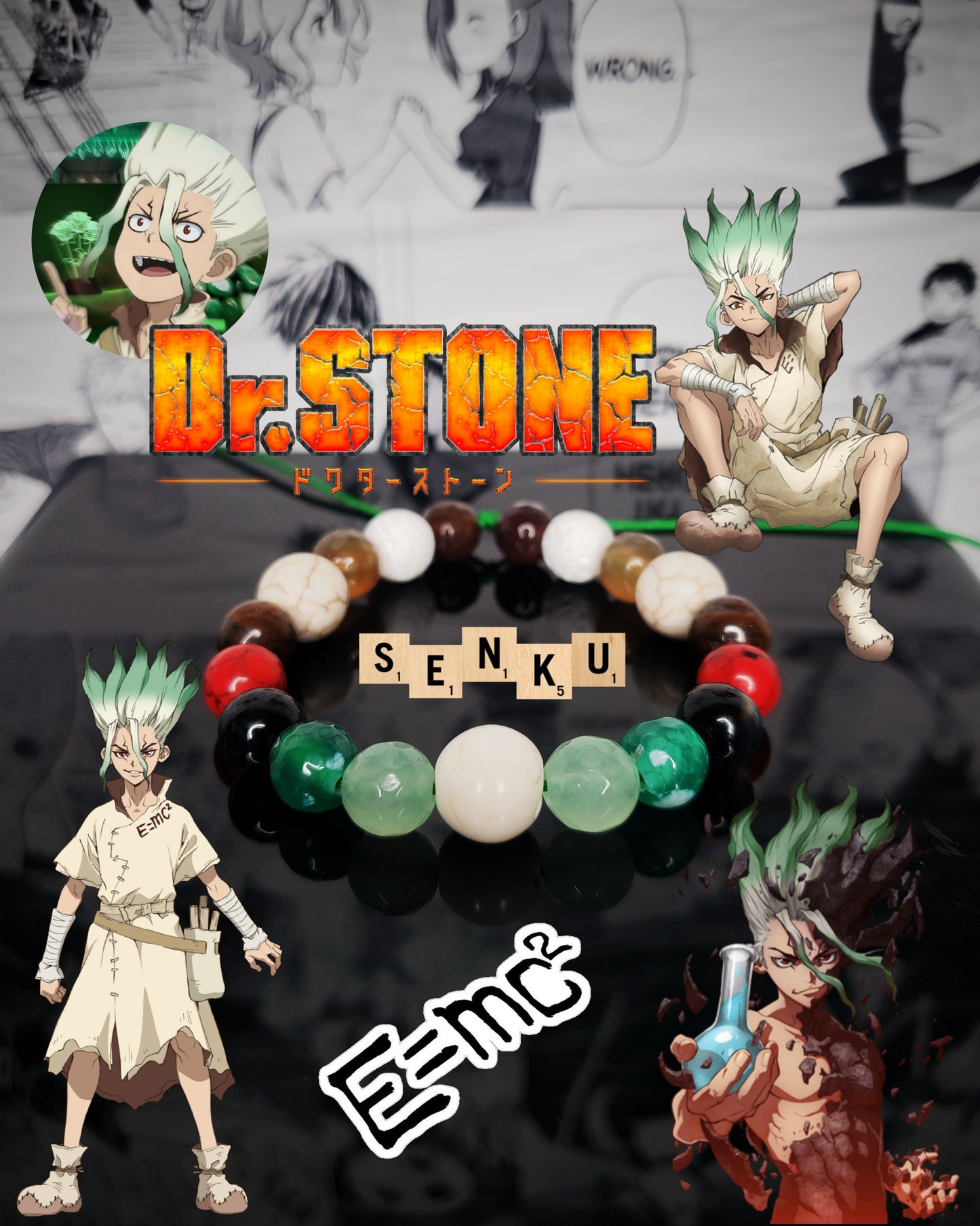 Pulseras Inspiradas En Personajes De Dr. Stone