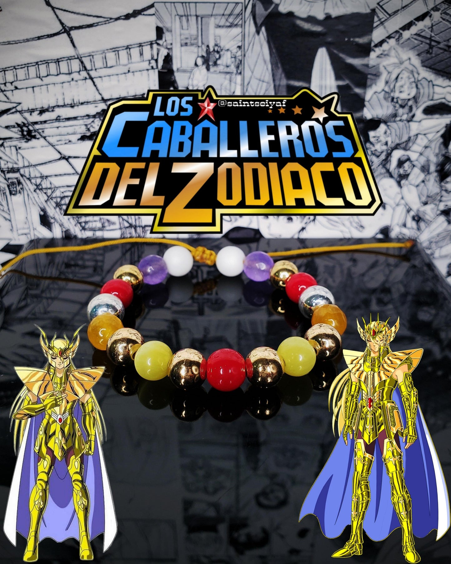 Pulseras Inspiradas En Personajes De Saint Seiya