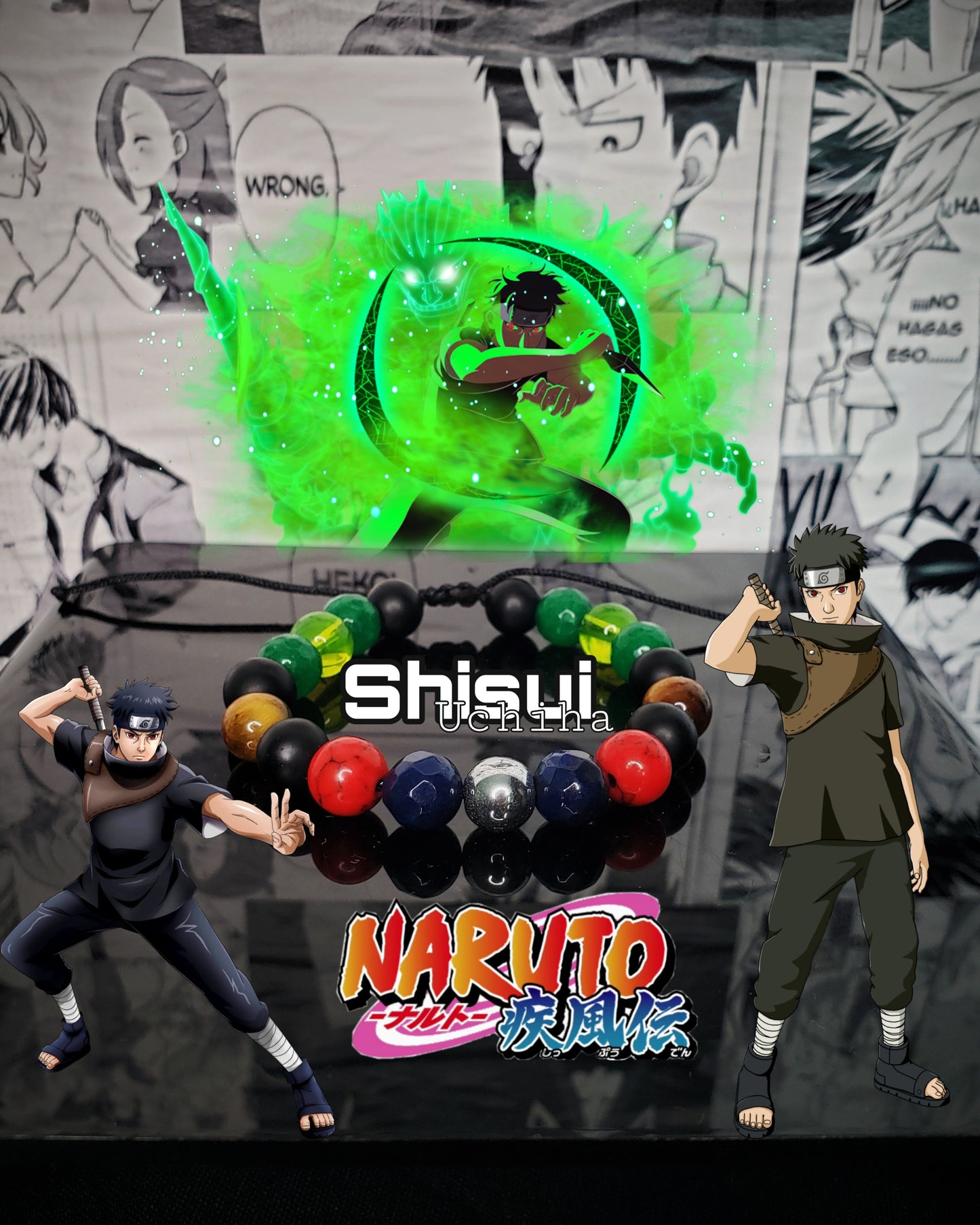 Pulseras Inspiradas En Personajes De Naruto y Boruto