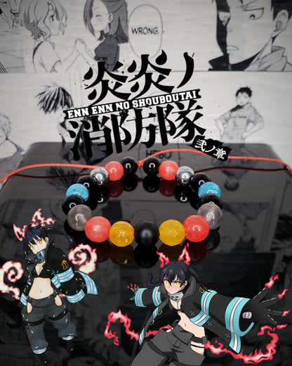Pulseras Inspiradas En Personajes De Fire Force