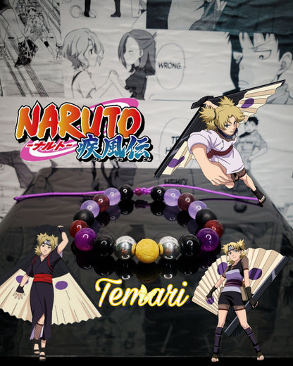 Pulseras Inspiradas En Personajes De Naruto y Boruto