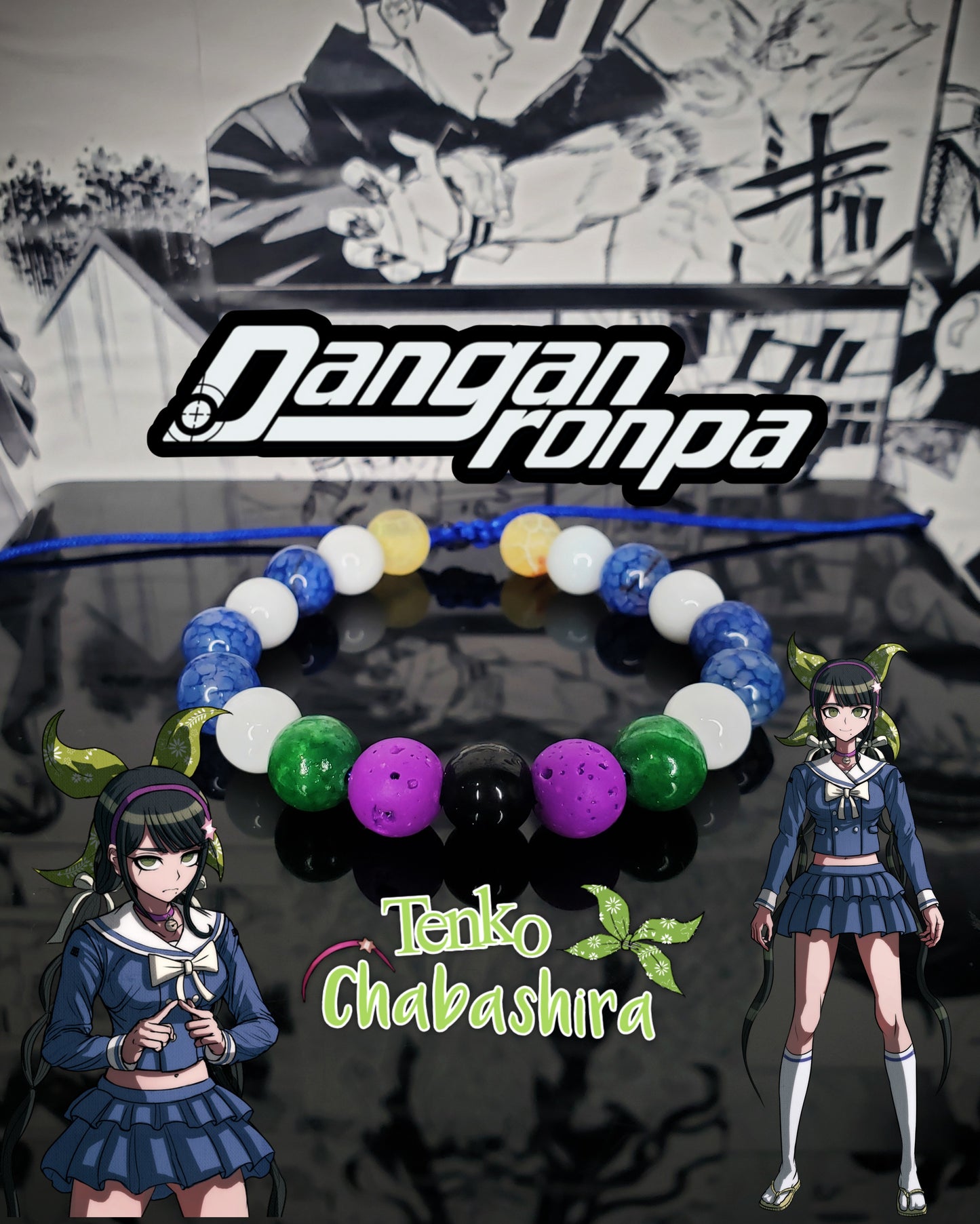Pulseras Inspiradas En Personajes De Danganronpa