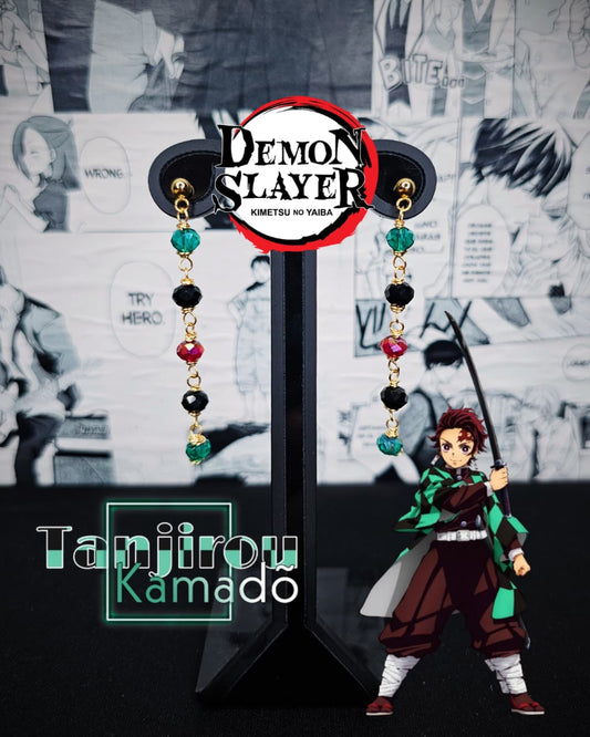 Aretes De Alambre AAA Otaku Inspirados En Personajes De Kimetsu No Yaiba