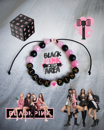 Pulseras ajustables inspirada en grupos de K-Pop