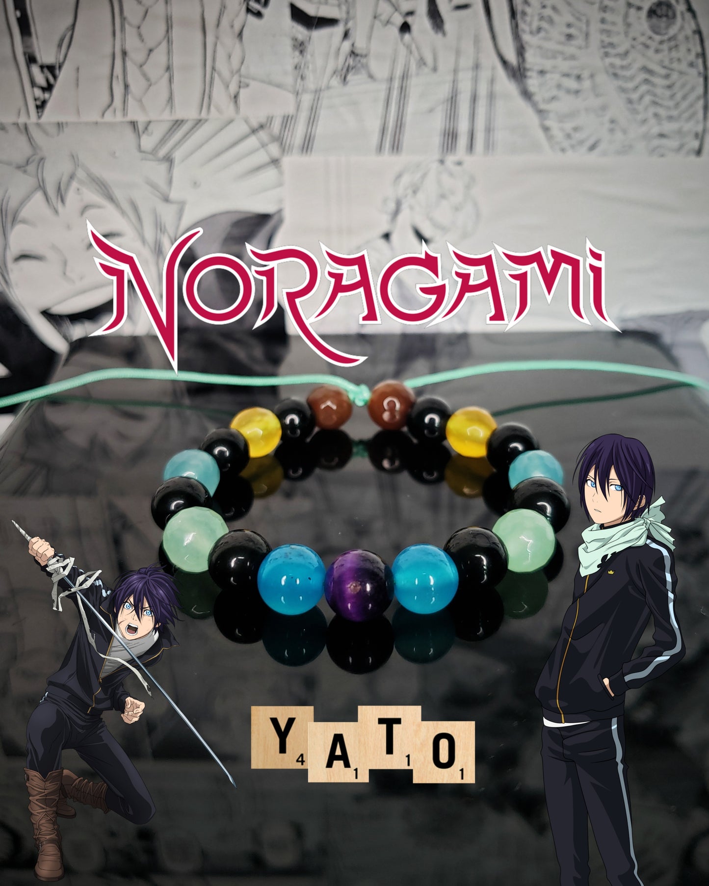 Pulseras Inspiradas En Personajes De Noragami Aragoto