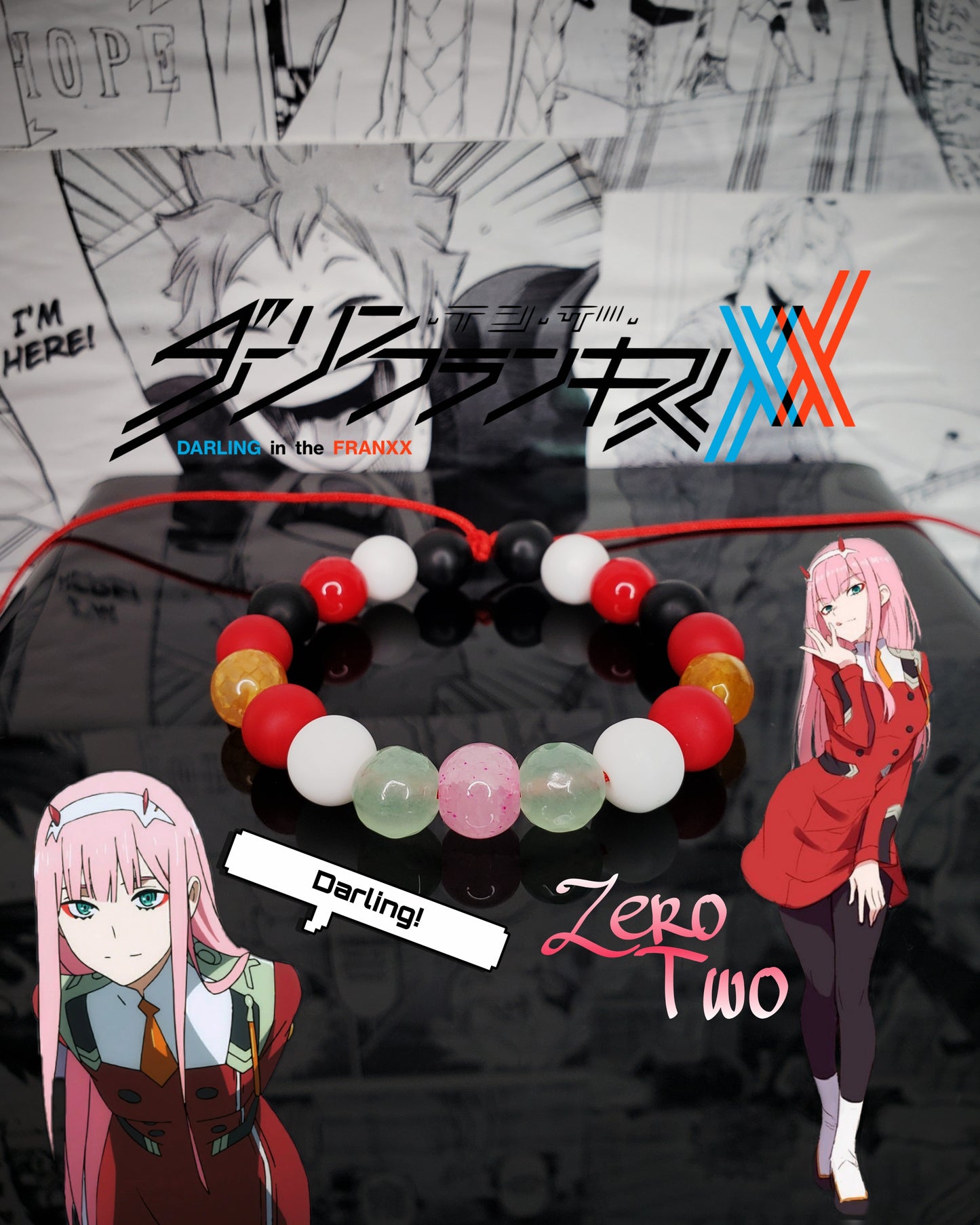Pulseras Inspiradas En Personajes De Darling In The Franxx