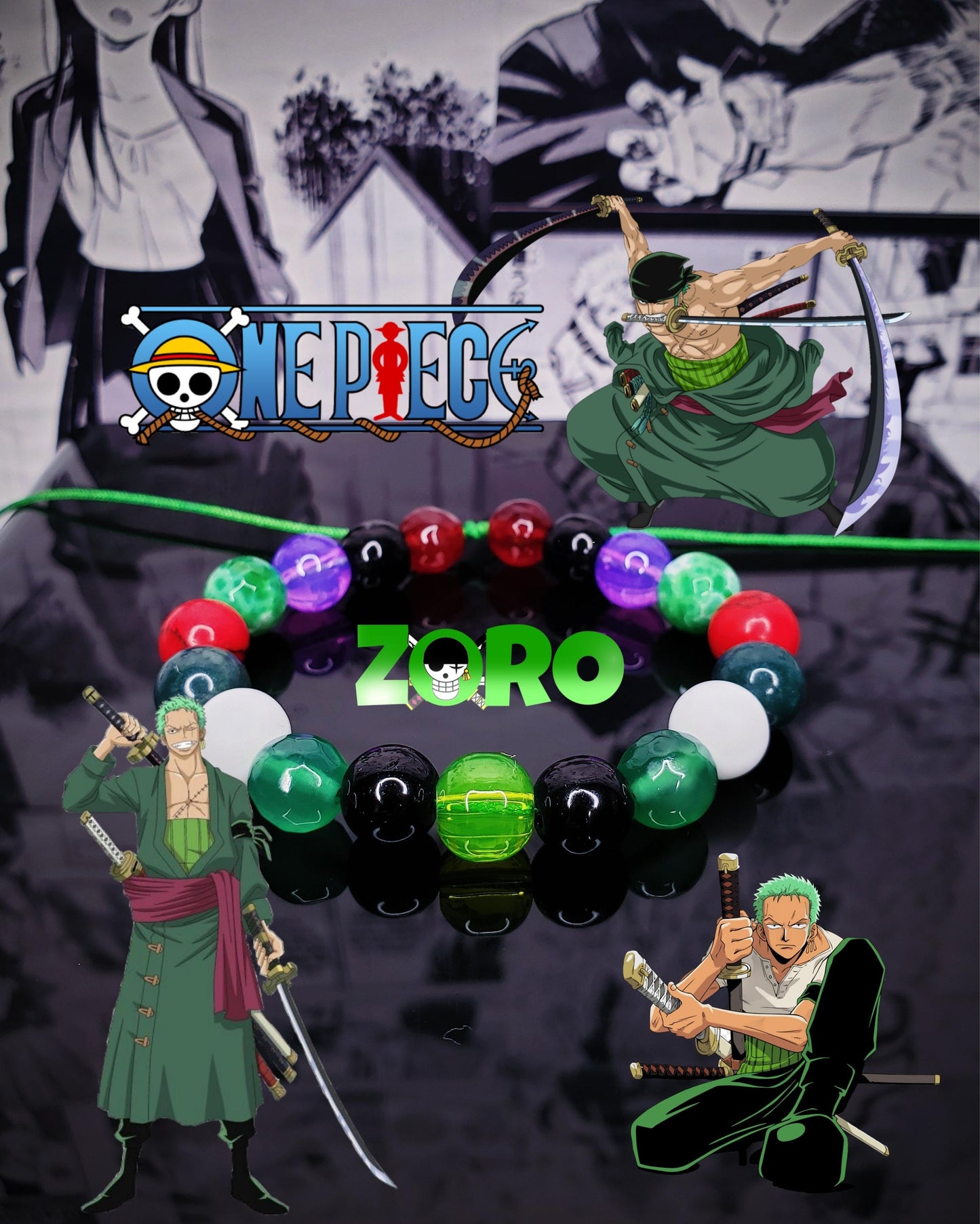 Pulseras Inspiradas En Personajes De One Piece