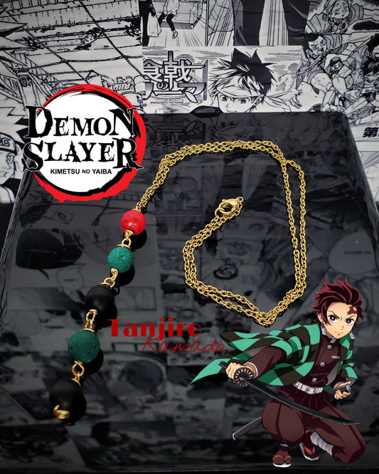 Collares de Acero Inox Inspirados En Personajes De Kimetsu No Yaiba